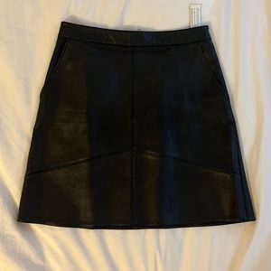 Zara Leather Skirt